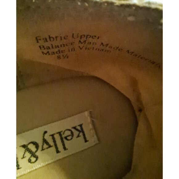 Kelly & Katie Nude Gold Metallic Sparkle Ballet Flat Mesh Womens Shoes 8.5 - Picture 6 of 6